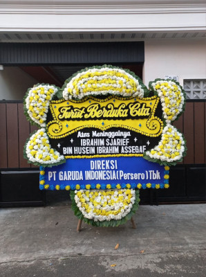 Papan Bunga Duka di Teluk Kabung Selatan
